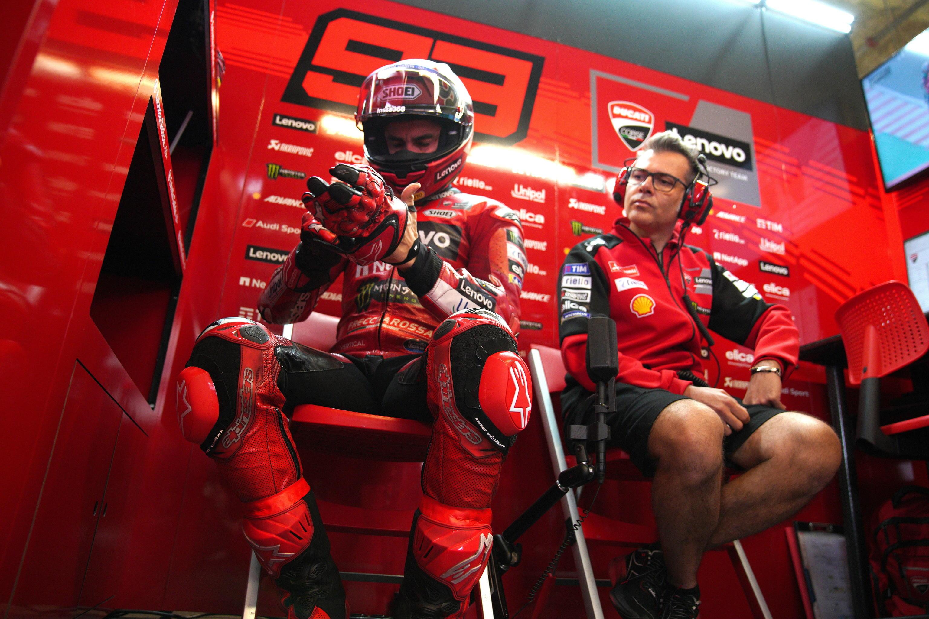 Marquez gioca in difesa: “Bagnaia e Alex migliori di me in Qatar” Marquez gioca in difesa: “Bagnaia e Alex migliori di me in Qatar”