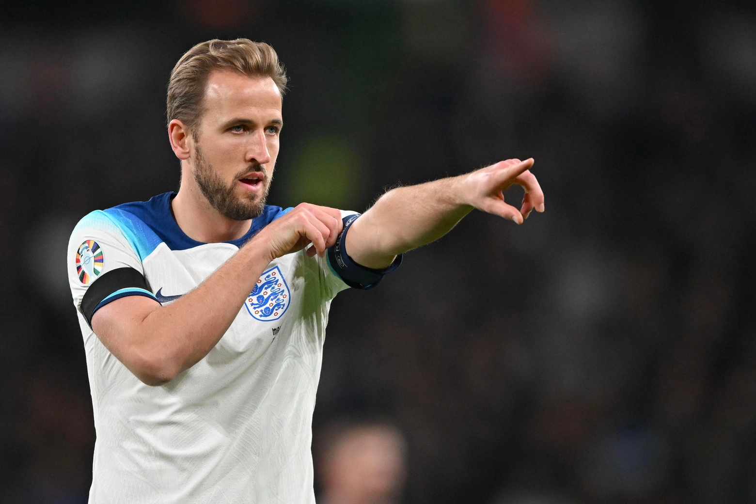 L'attaccante inglese Harry Kane