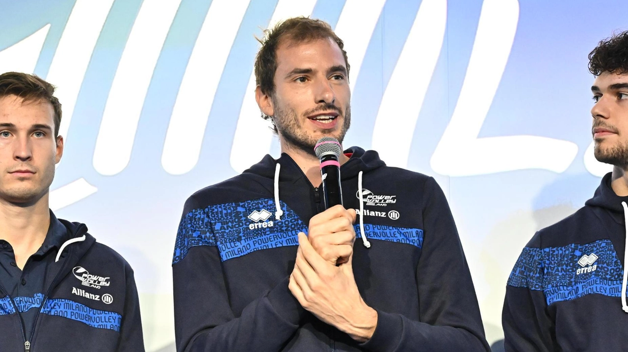 Matteo Piano, capitano dell’Allianz Powervolley Milano