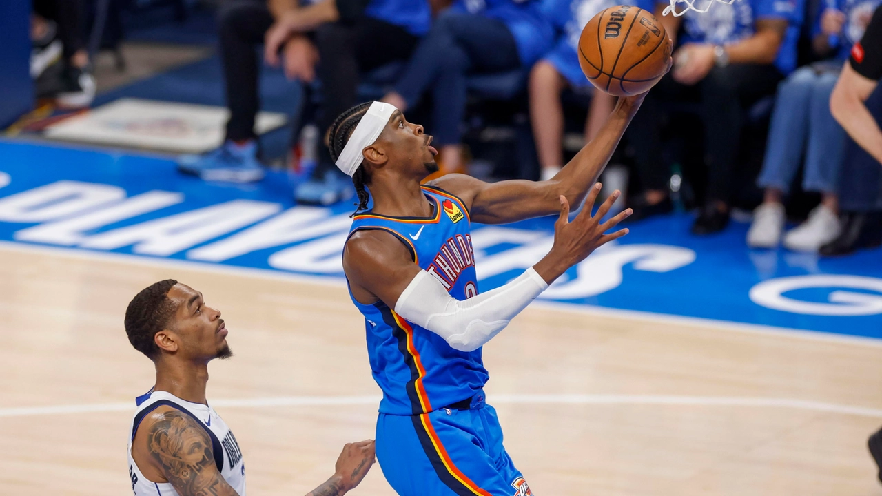 Nba, Gilgeous-Alexander devastante: Okc demolisce Cleveland