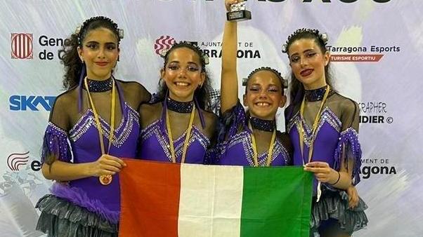 Patinaje artistico.  Los cadetes de Forlì conquistan España