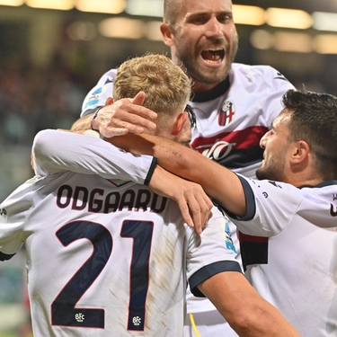 Cagliari Bologna 0-2, riscatto rossoblù con Orsolini e Odgaard