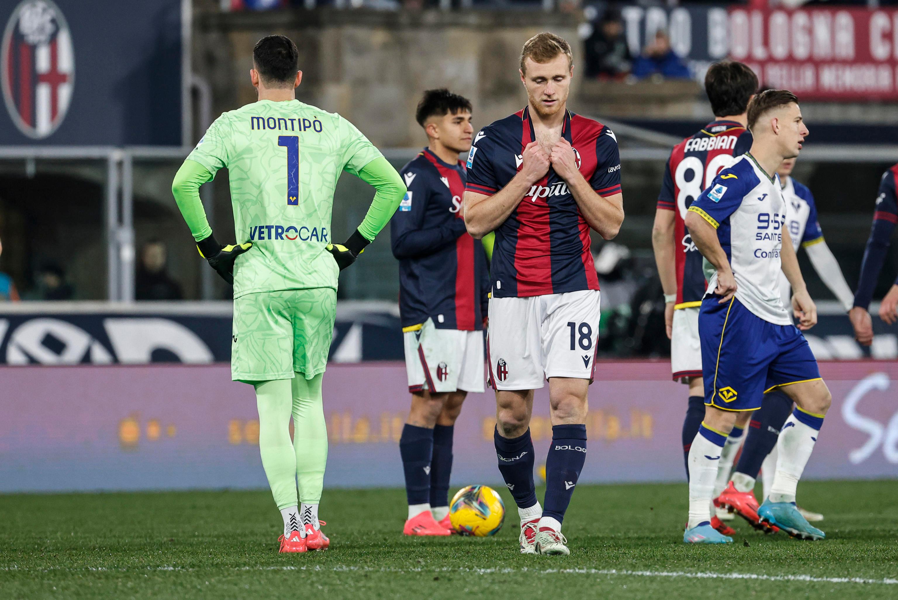 Bologna Verona 2 3, quante emozioni al Dall’Ara. Alla fine i gialloblù fanno festa