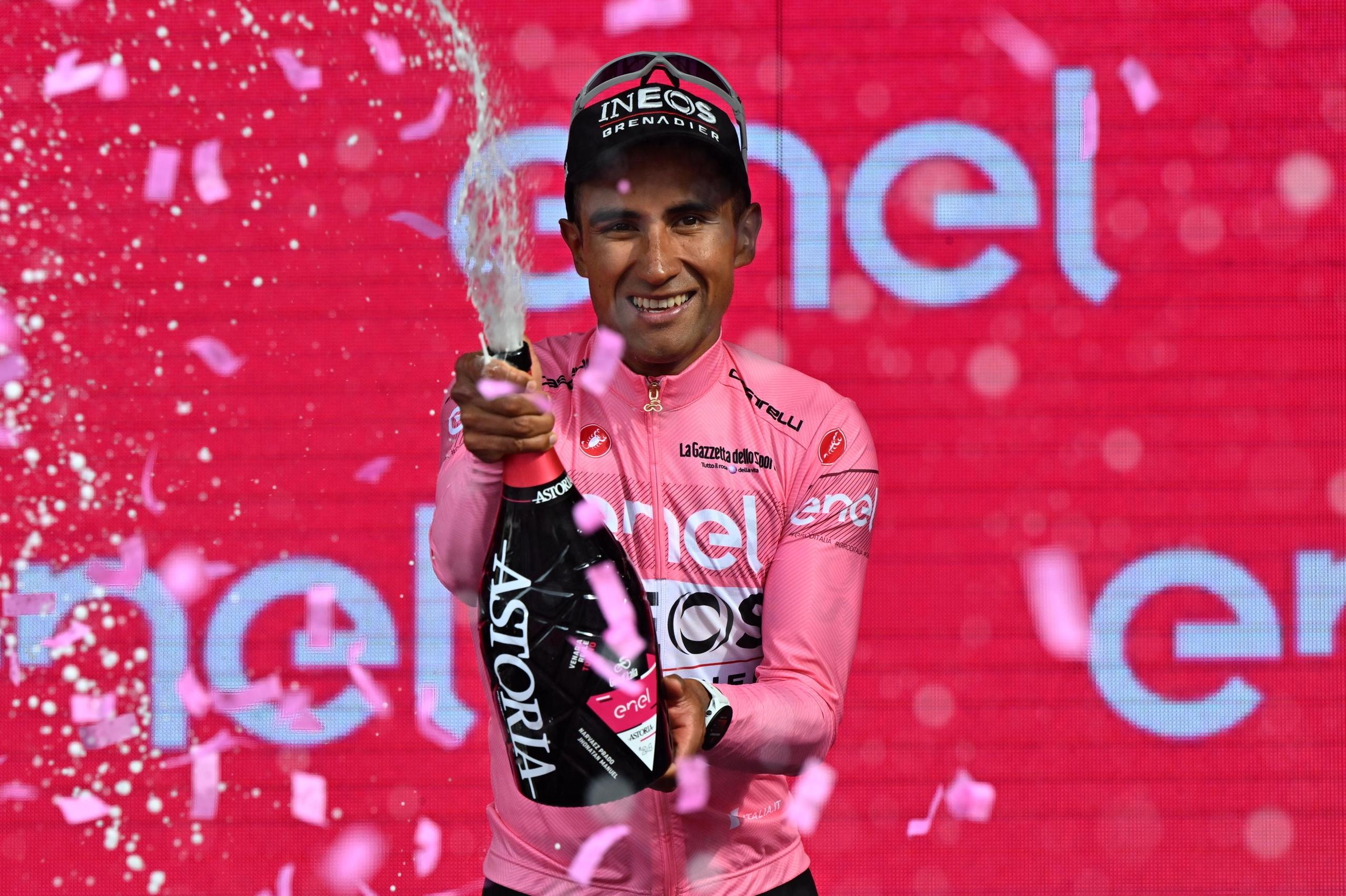 Narvaez, la gioia per la prima maglia rosa al Giro d’Italia 2024: "Mi sono attaccato a Pogacar ed è andata bene"
