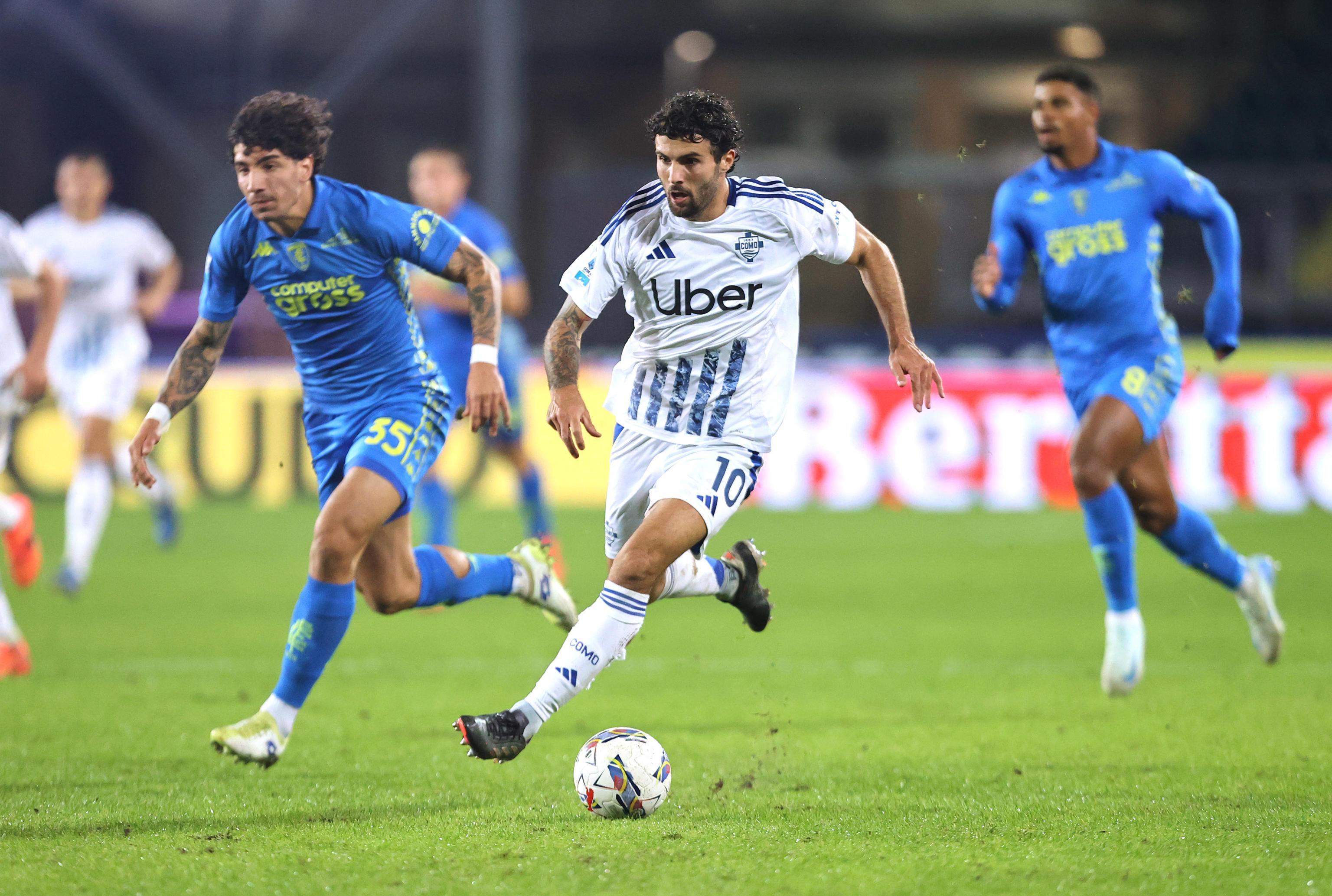 Empoli Como 1 0, il gol di Pellegri stende i lariani al Castellani