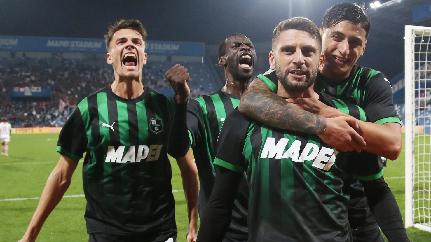 Berardi chiude il cerchio. Tutti gli attaccanti in gol