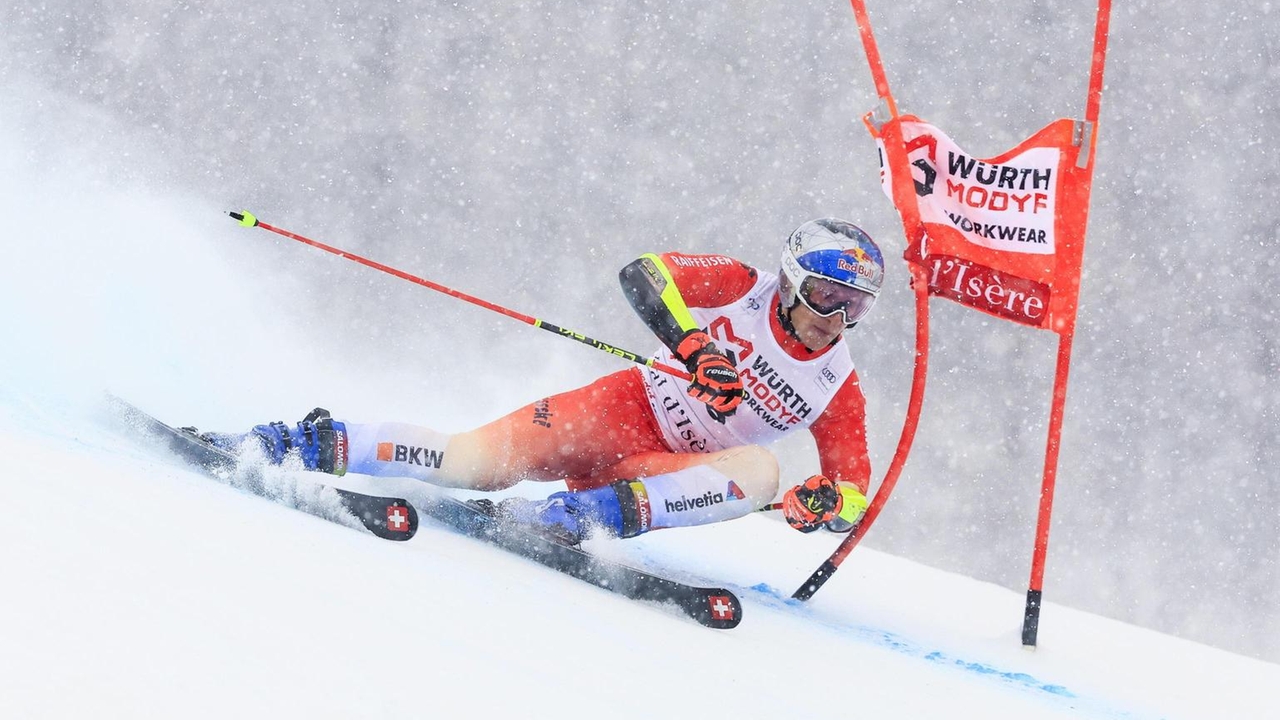 Cdm: Odermatt guida gigante Val d'Isere, De Aliprandini 15/o