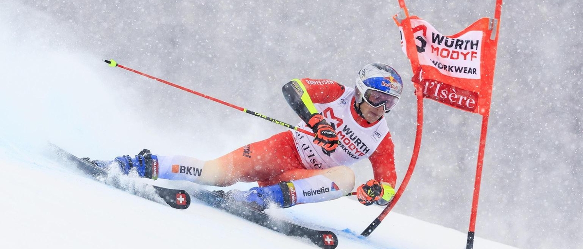 Cdm: Odermatt guida gigante Val d'Isere, De Aliprandini 15/o