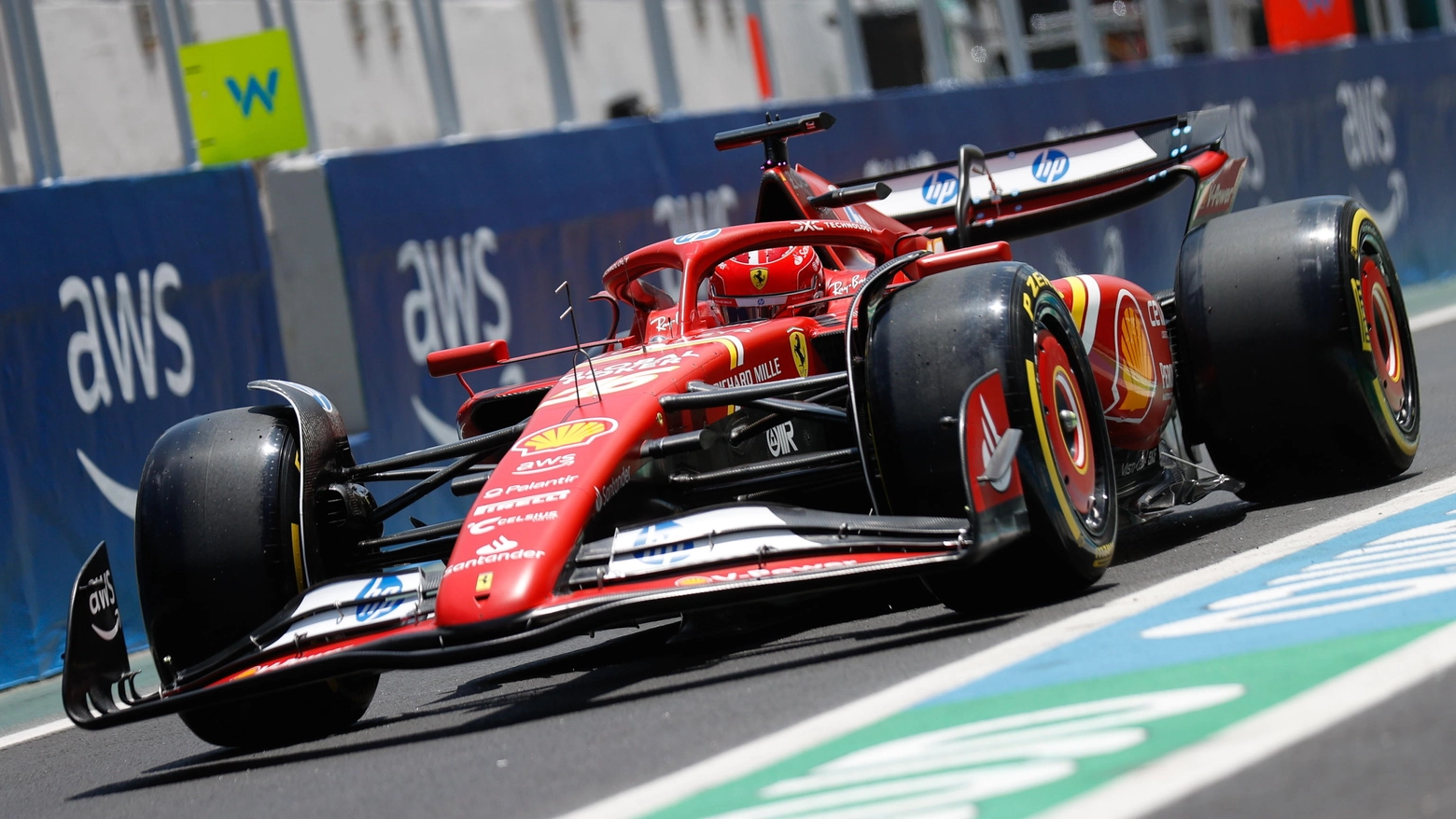 Charles Leclerc, pilota della Ferrari