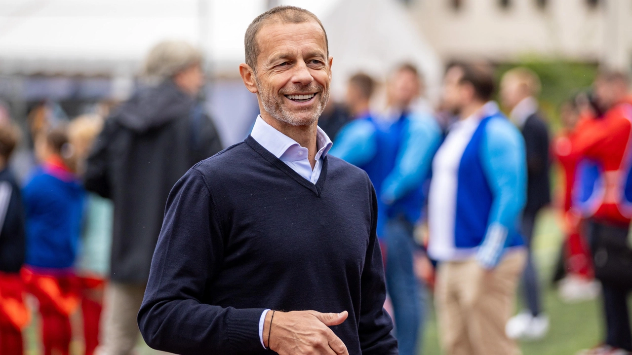 Il presidente della Uefa, Aleksander Ceferin