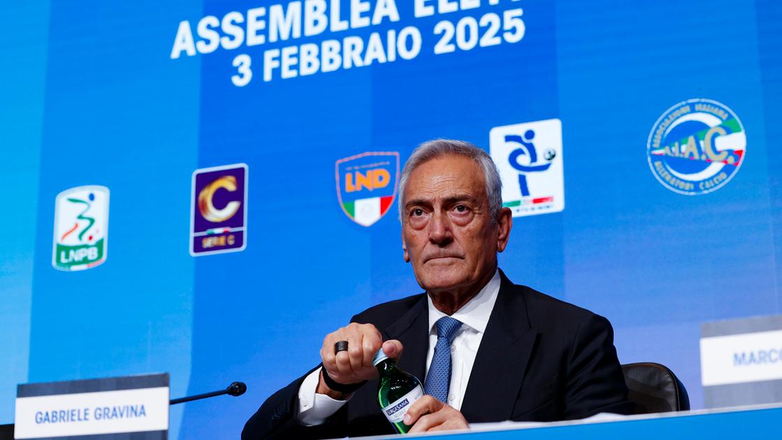 Figc, Gravina rieletto quasi all’unanimità