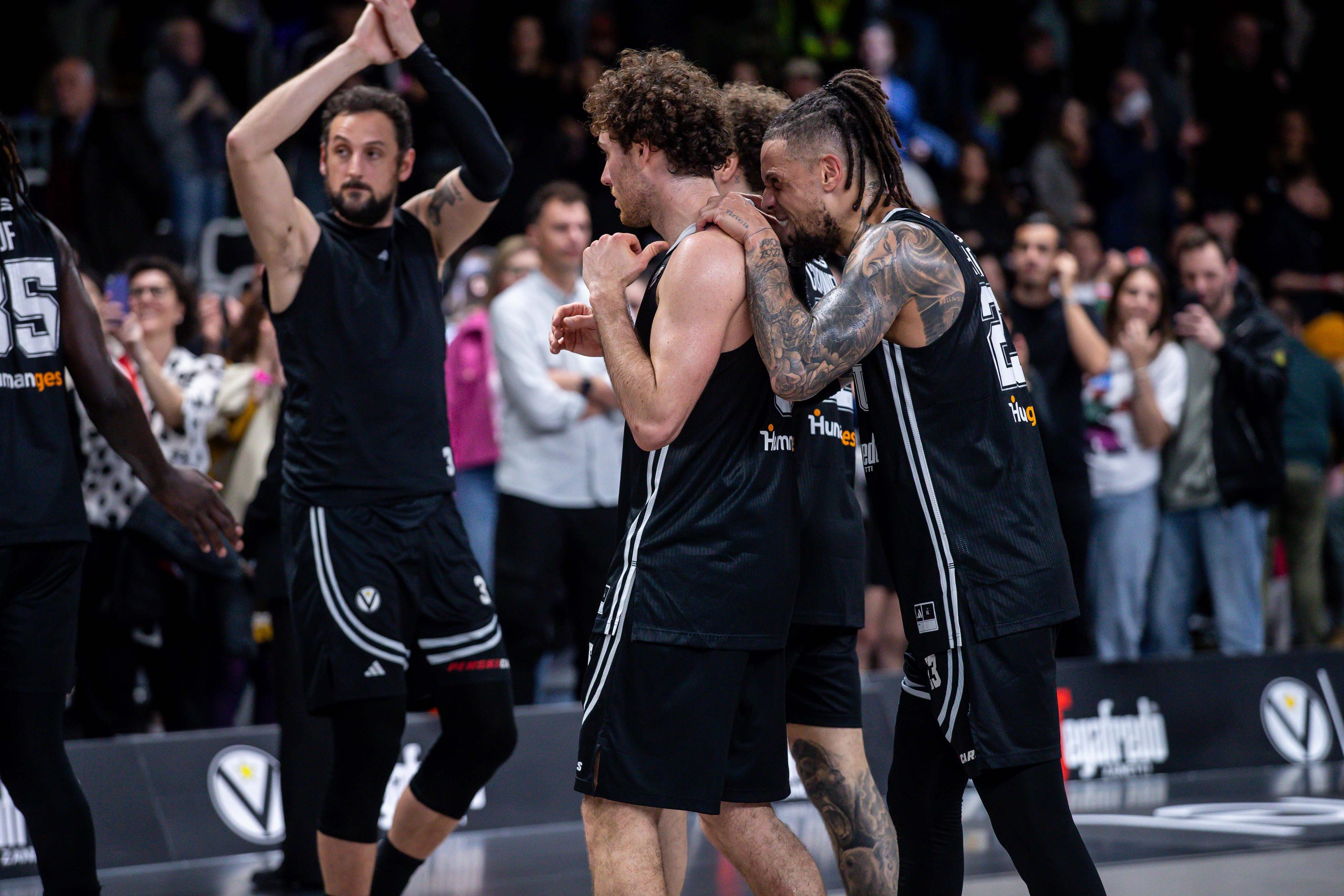 Virtus ribalta Brescia e aggancia Trapani in testa