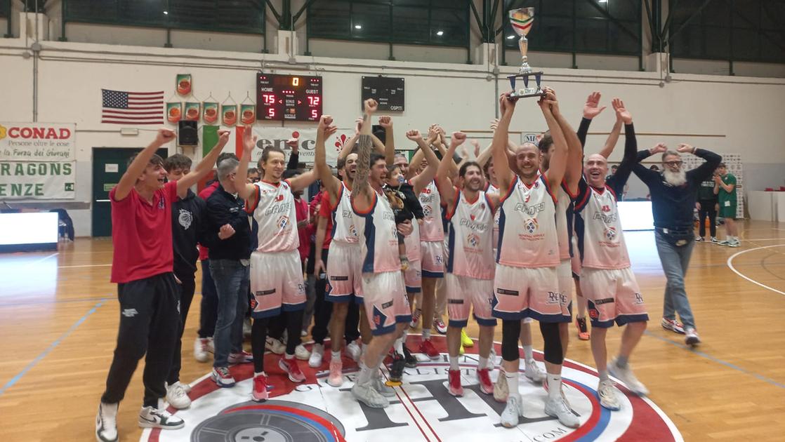 Basket, i Dragons alzano la Coppa Toscana