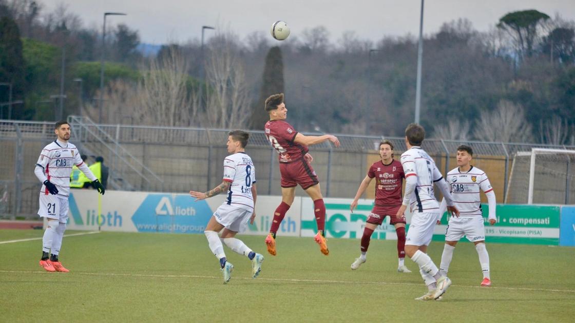 Il Gubbio affonda in trasferta: contro il Pontedera arriva il secondo ko consecutivo