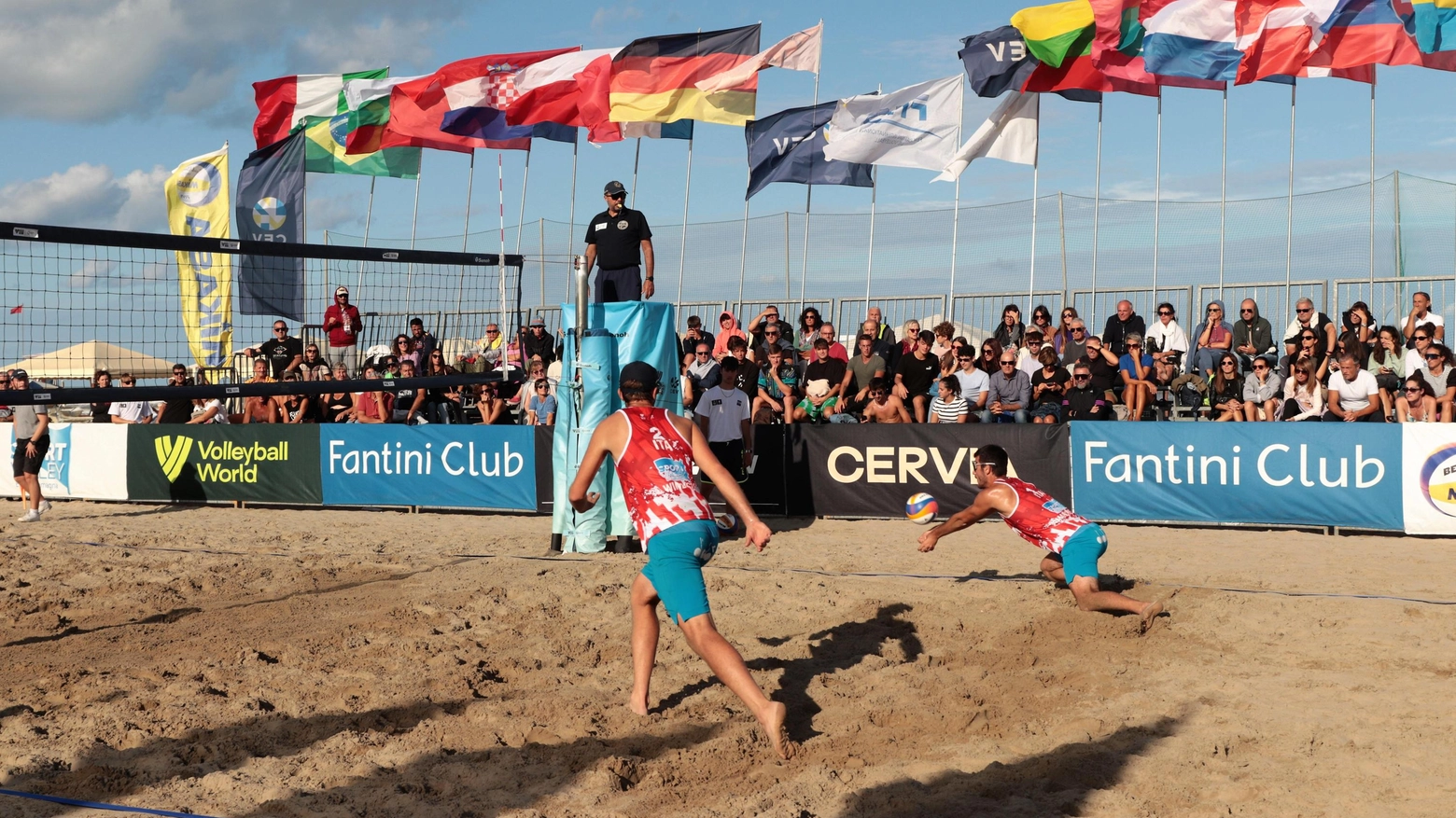 Beach volley A Cervia serata da Oscar