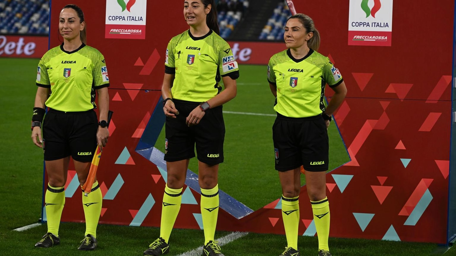 Inter-Toro, prima terna arbitrale tutta al femminile in Serie A