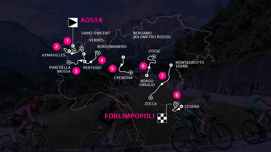 Giro Next Gen 2024, presentato il percorso