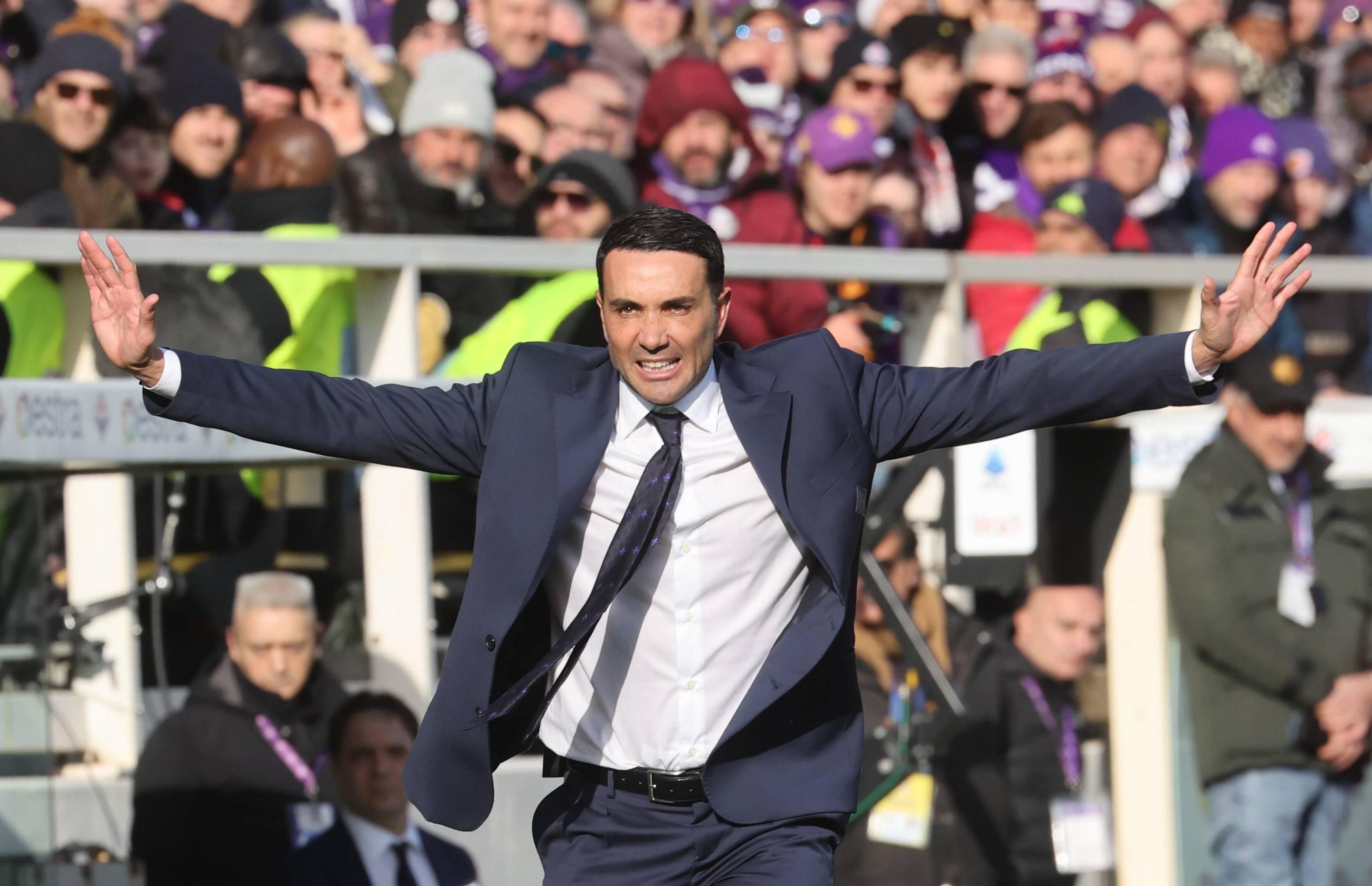 Fiorentina, Palladino: "Dispiace non aver vinto. Ma guardiamo il bicchiere mezzo pieno..."