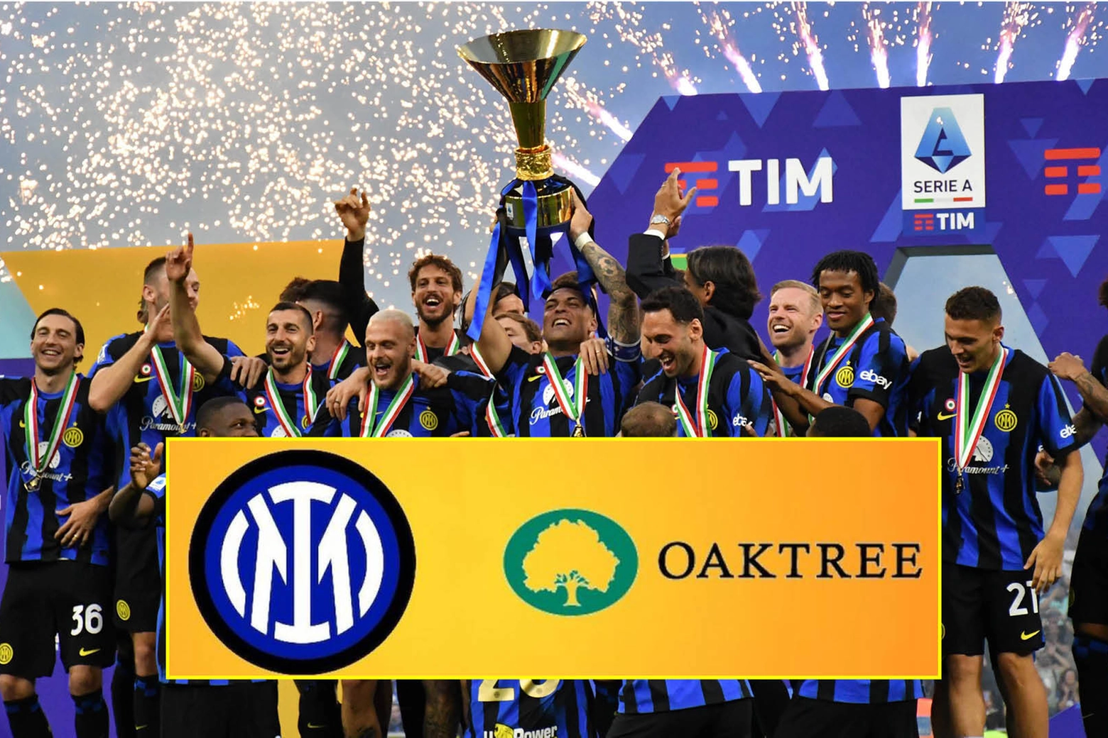 Oaktree vuole continunare la stagione di successi dell'Inter