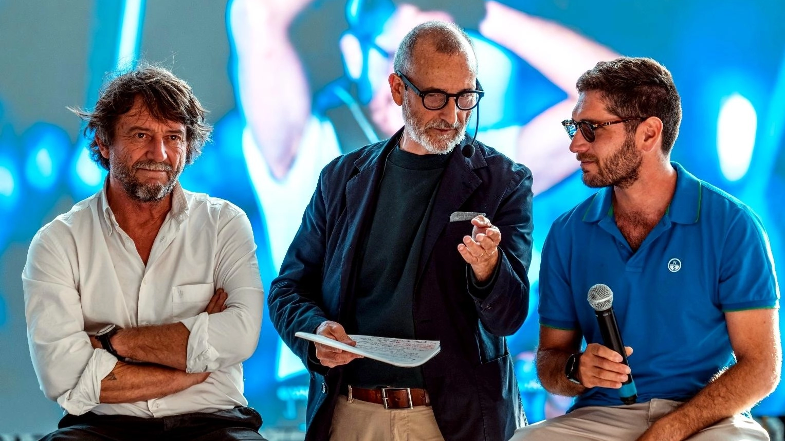 Incontro coi big del mare. Soldini incanta la platea