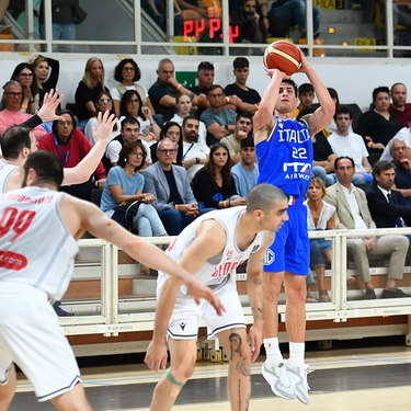Basket: l'Italia batte la Georgia e vince la Trentino Cup