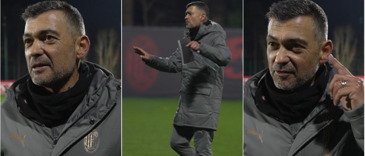 Milan, le prime parole di Sergio Conceicao: 