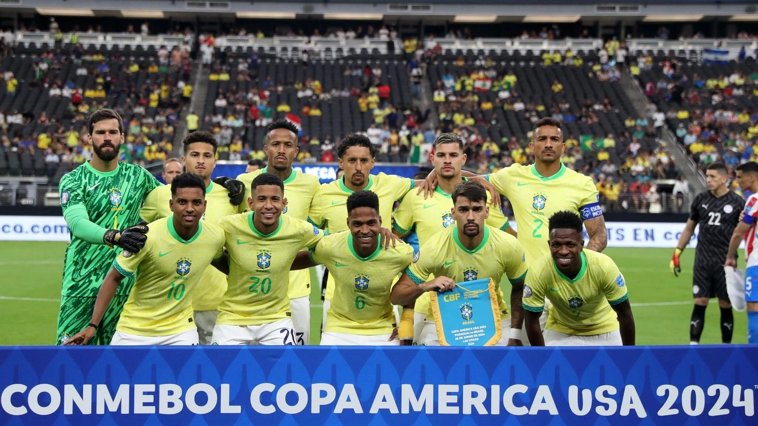 Coppa America: il Brasile travolge il Paraguay 4-1