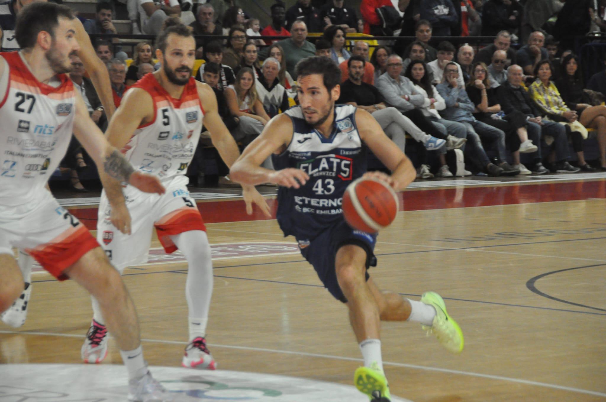 Fortitudo perde anche a Rimini 74 66