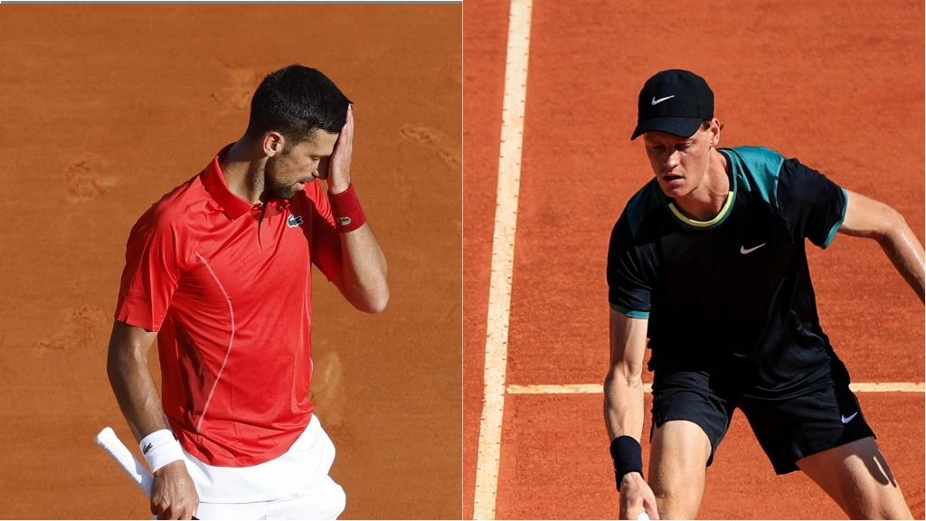 Novak Djokovic cede lo scettro di testa di serie numero 1 a Jannik Sinner