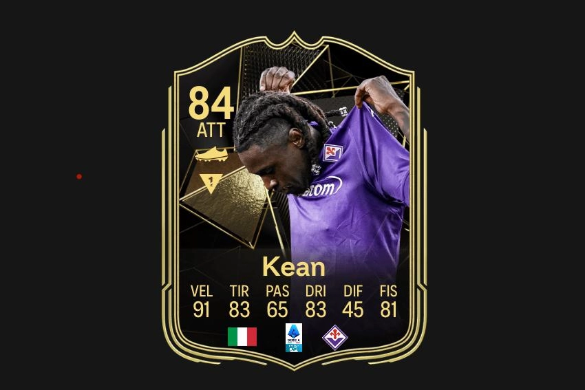 La carta speciale di Kean