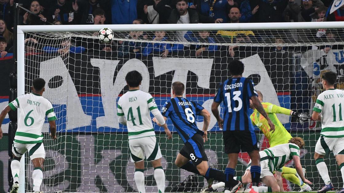 L’Atalanta resta al palo. La traversa ferma Pasalic. Schmeichel salva il Celtic