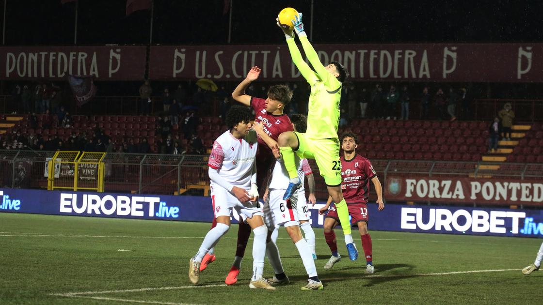 Pontedera Vis Pesaro 0 1, interrotta la striscia positiva dei granata