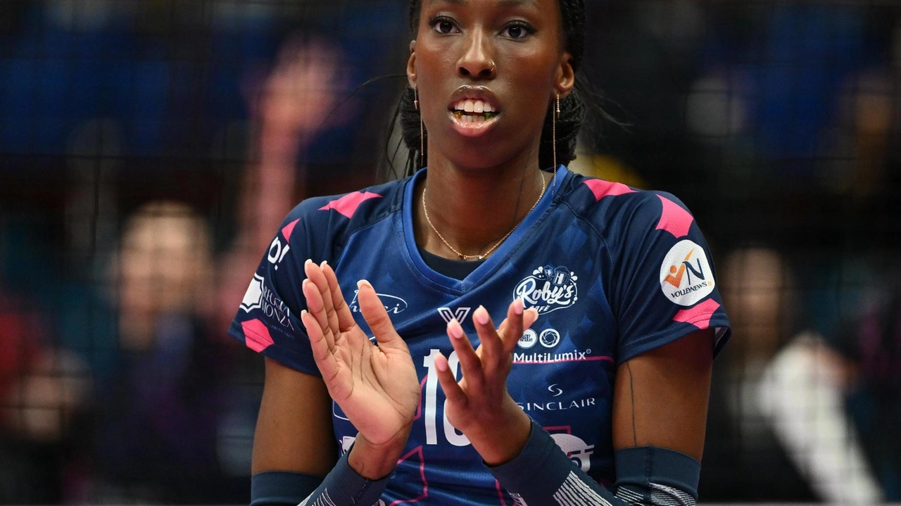 Paola Egonu, opposto della Vero Volley e della nazionale italiana di pallavolo femminile, oro a Parigi 2024