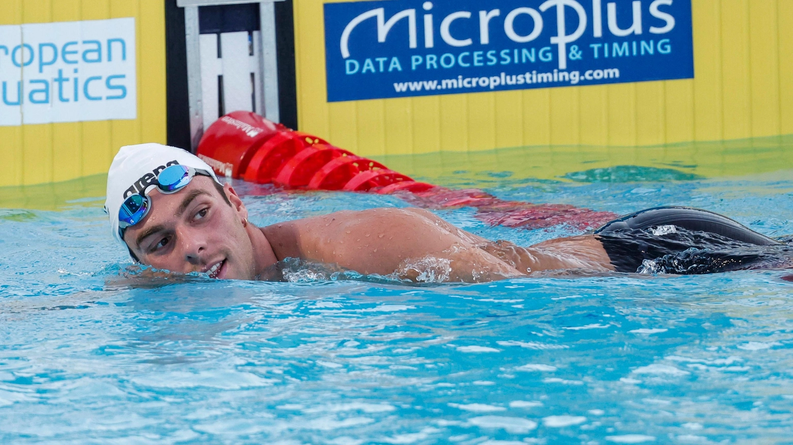 Il nuotatore azzurro Gregorio Paltrinieri