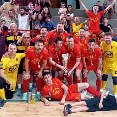 Pro Patria San Felice trionfa nella finale di Coppa di C2 con un netto 7-1, secondo trofeo in bacheca in una stagione magica.