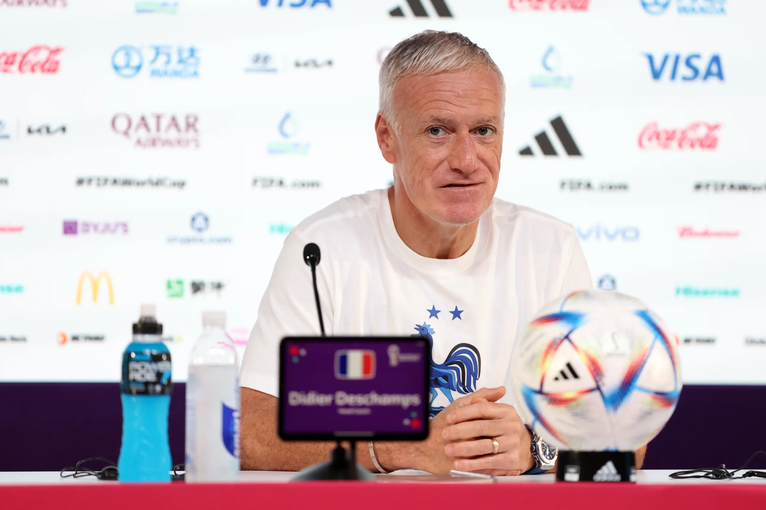 Didier Deschamps, l’allenatore della Francia dal 2012