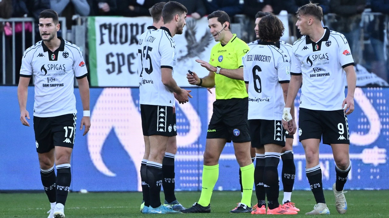 Spezia-Mantova (foto Roberto Garavaglia/Agenzia Aldo Liverani sas)