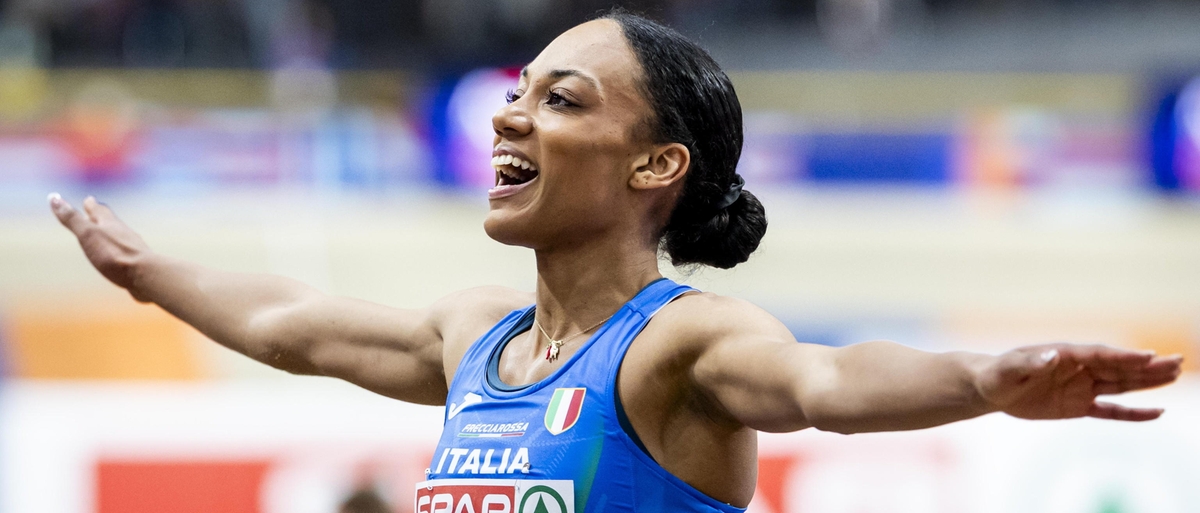 Europei indoor di atletica, Iapichino salta nell'oro. “Ora ho battuto anche mia madre”