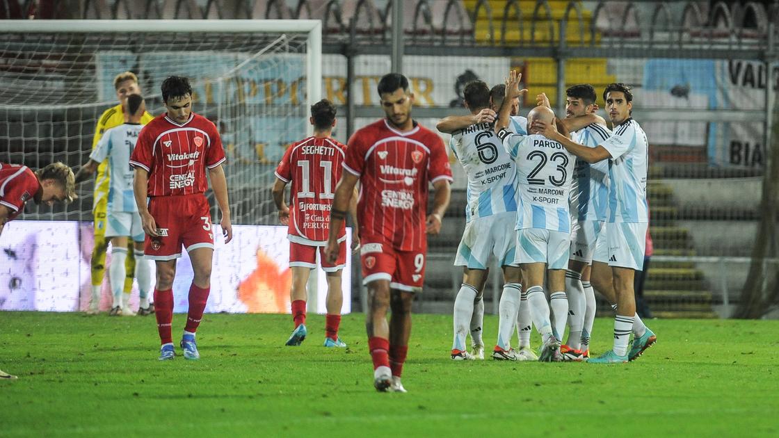 Perugia Entella 0 1, ai liguri basta poco per espugnare il “Curi”