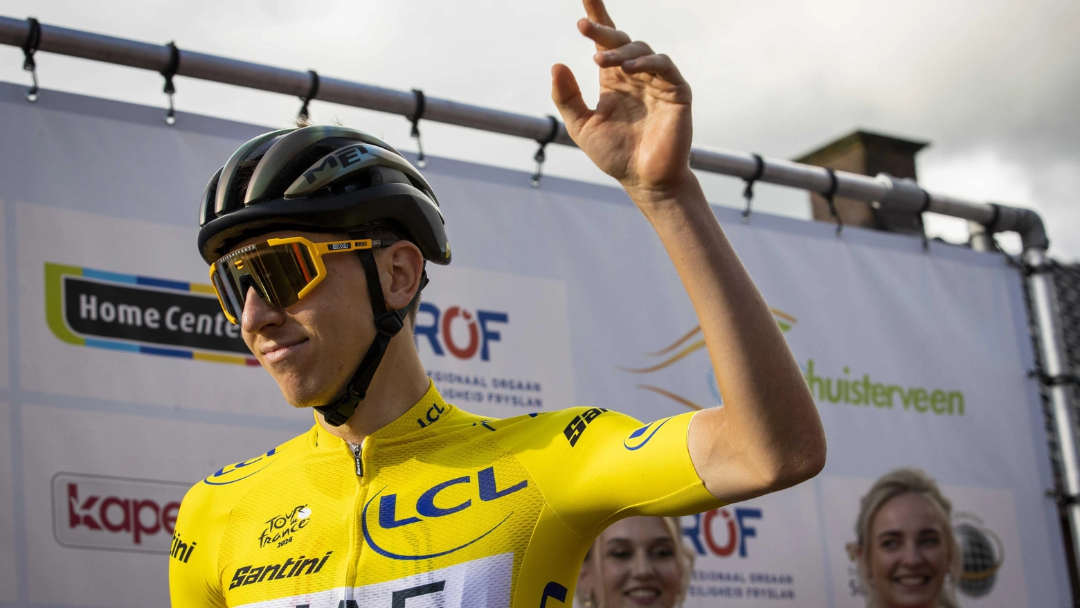 Tadej Pogacar, 25 anni, recente trionfatore al Tour dopo aver vinto il Giro d'Italia