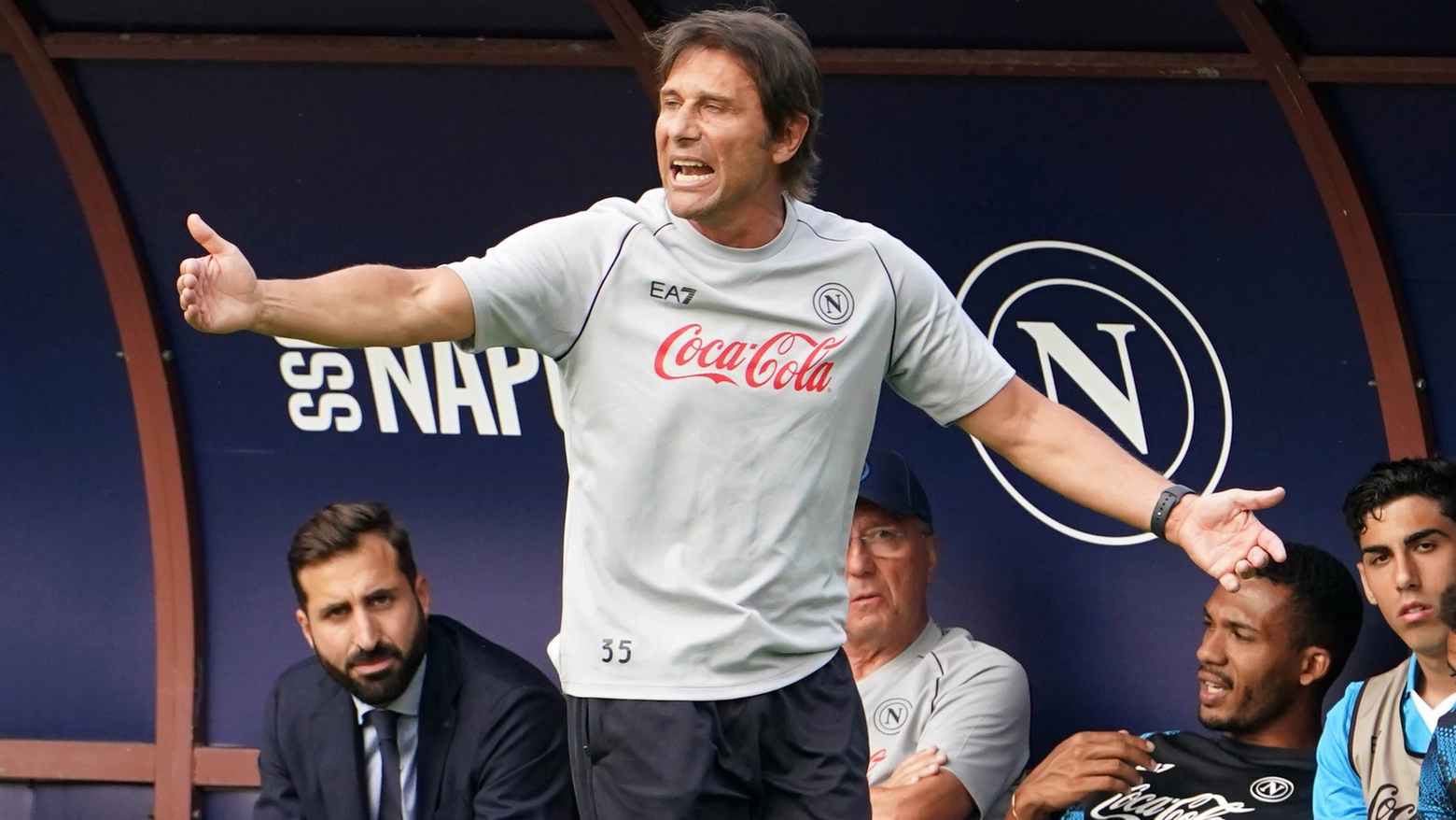 Antonio Conte, allenatore del Napoli