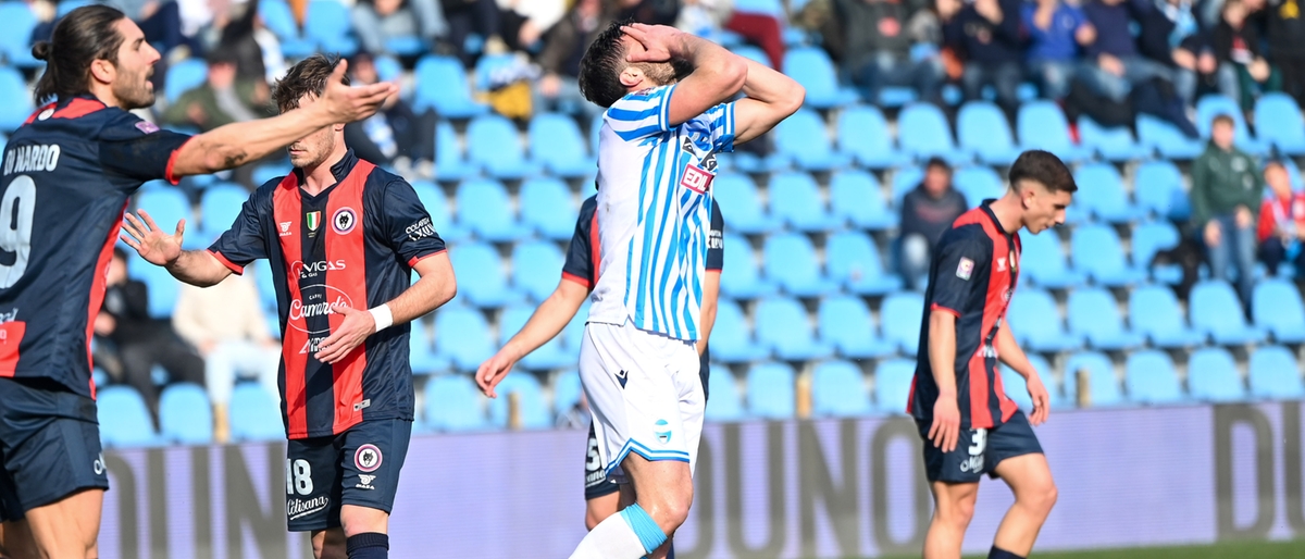 Incubo senza fine al Mazza, il Campobasso impone alla Spal la quinta sconfitta di fila