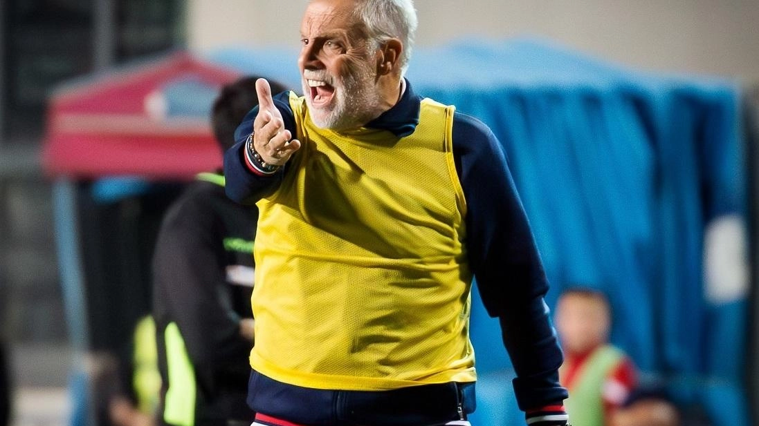 Piero Braglia, allenatore 69enne del Campobasso