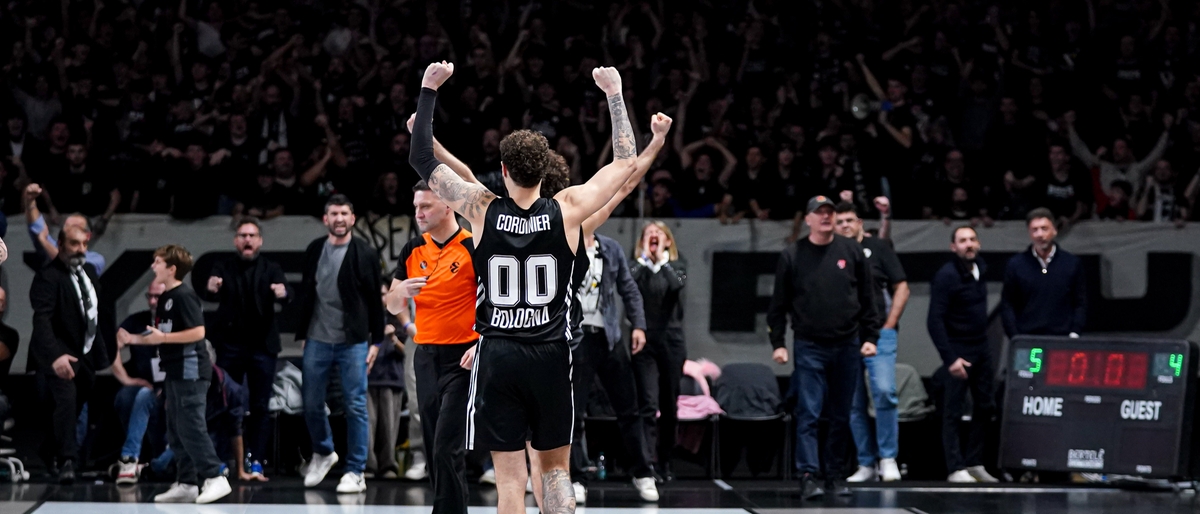 Basket, Eurolega: una Virtus tutta cuore piega il Baskonia 76-74