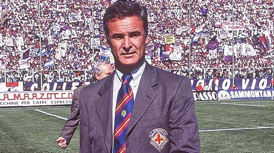 Claudio Ranieri da allenatore viola (Foto: ACF Fiorentina)