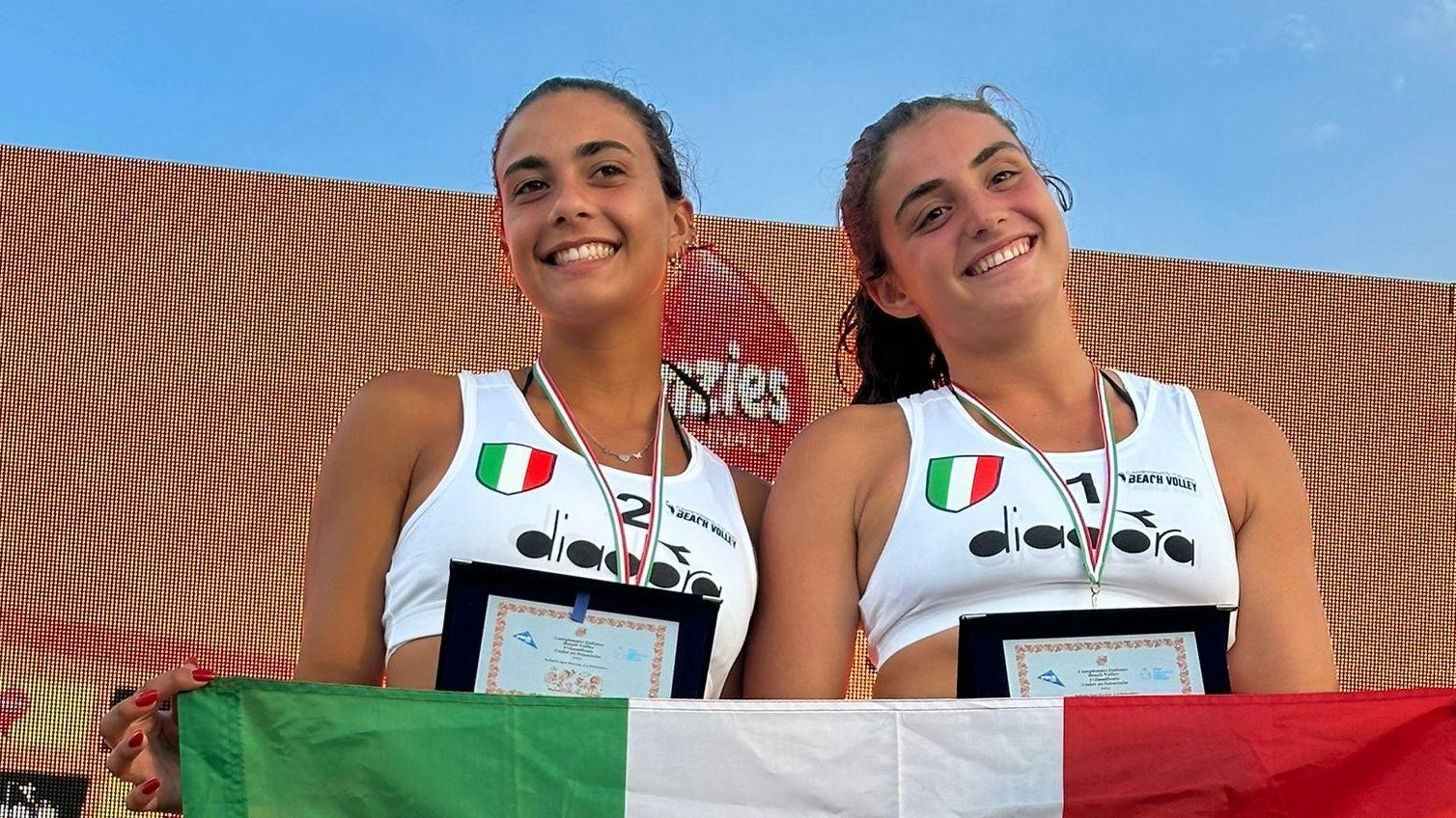 Nika e Toppetti della Teodora campionesse italiane under20