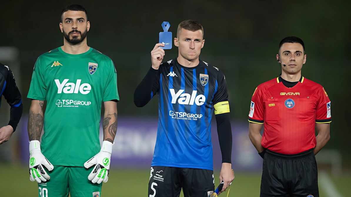 Simone Auriletto al centro con il portiere Tommaso Nobile (. foto Peruzzetto