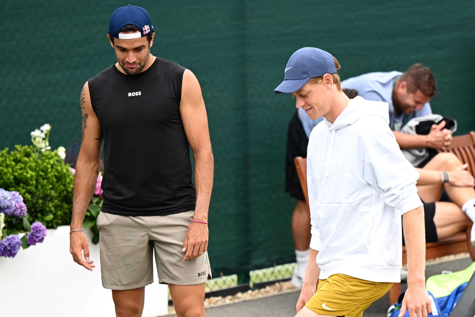 Matteo Berrettini e Jannik Sinner pronti a sfidarsi a Wimbledon