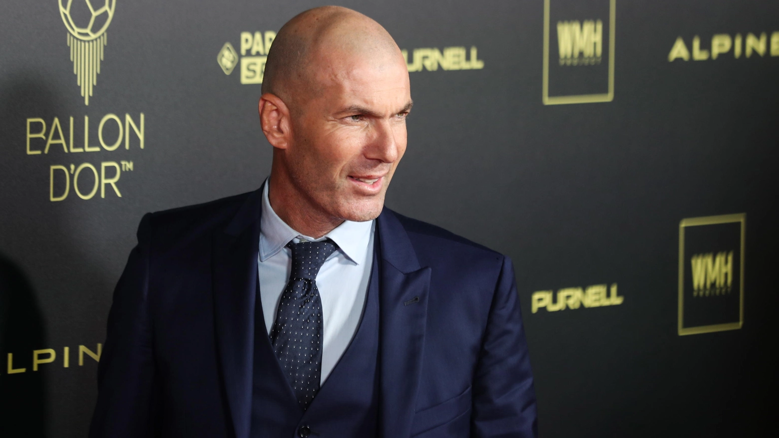 L'ex calciatore francese Zinedine Zidane