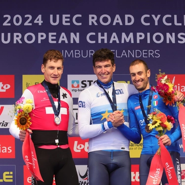 Europei di ciclismo, Affini d’oro e Cattaneo di bronzo nella cronometro